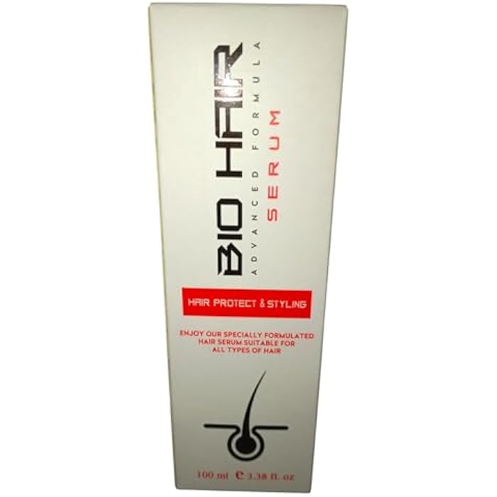 BIOHAIR PROTECTIVE AND STYLING SERUM 100ML – PRE-HEAT & SHOWER PROTECTION WITH LONG-LASTING SHINE & SHINE UP TO 2 DAYS - FROM SHABRAW - Image 1
